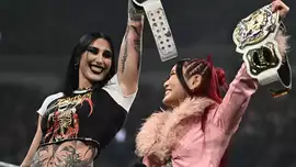 Риа Рипли и Ио Скай будут защищать женские командные чемпионства на Saturday Night's Main Event #43