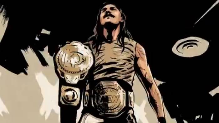 Доминик Мистерио в ролике ААА показан чемпионом AEW