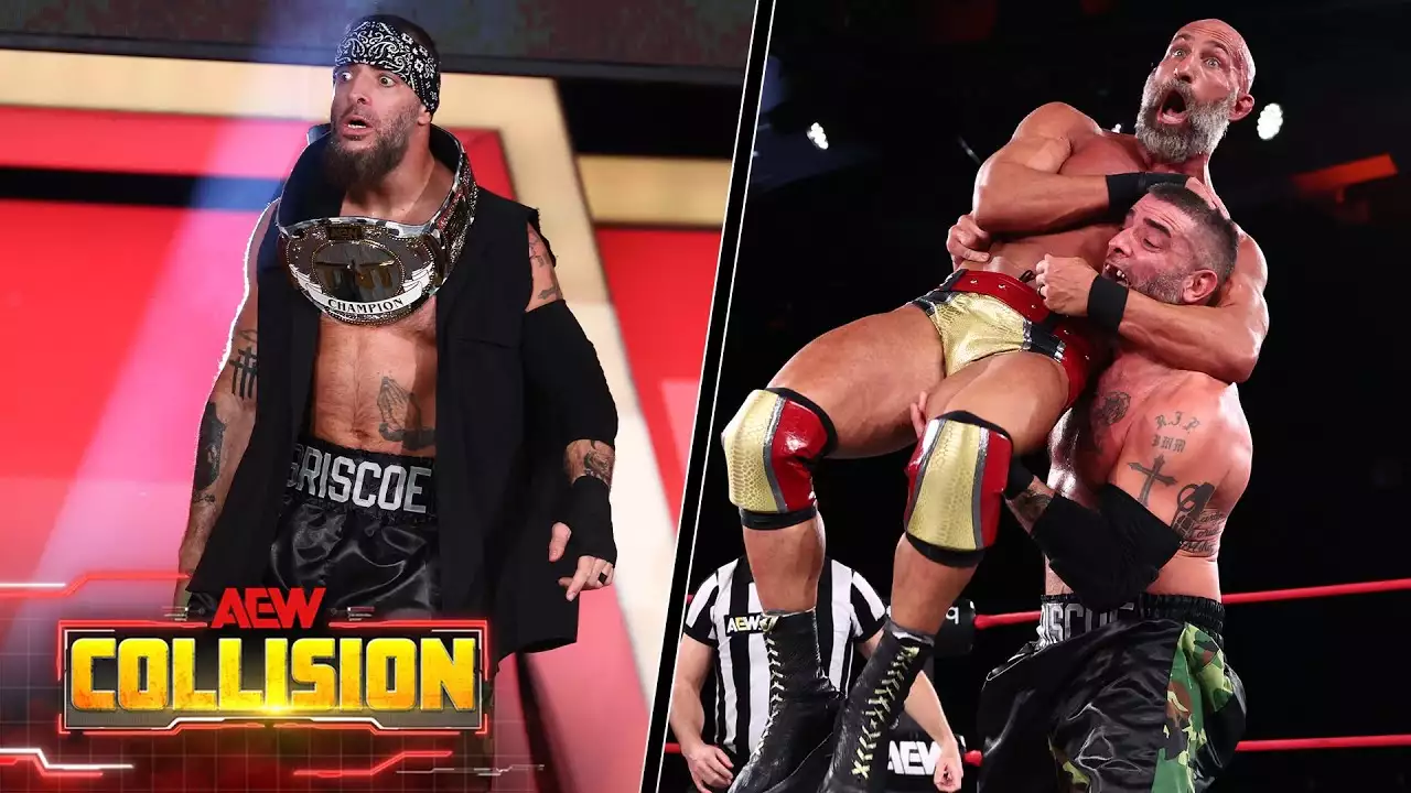 Чем закончился матч Марка Бриско и Томмасо Чампы за чемпионство TNT на Collision 31 января?