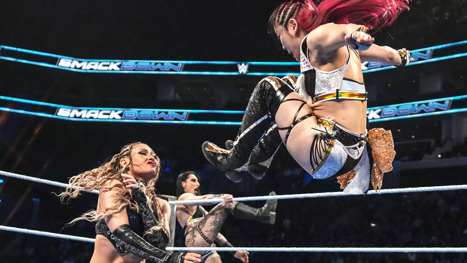 Чем закончился матч за женские командные чемпионства на SmackDown 6 февраля?; Результат открытого вызова