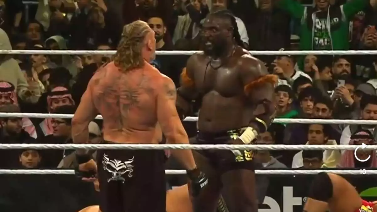 Оба Феми о матче против Брока Леснара: Это большой денежный матч