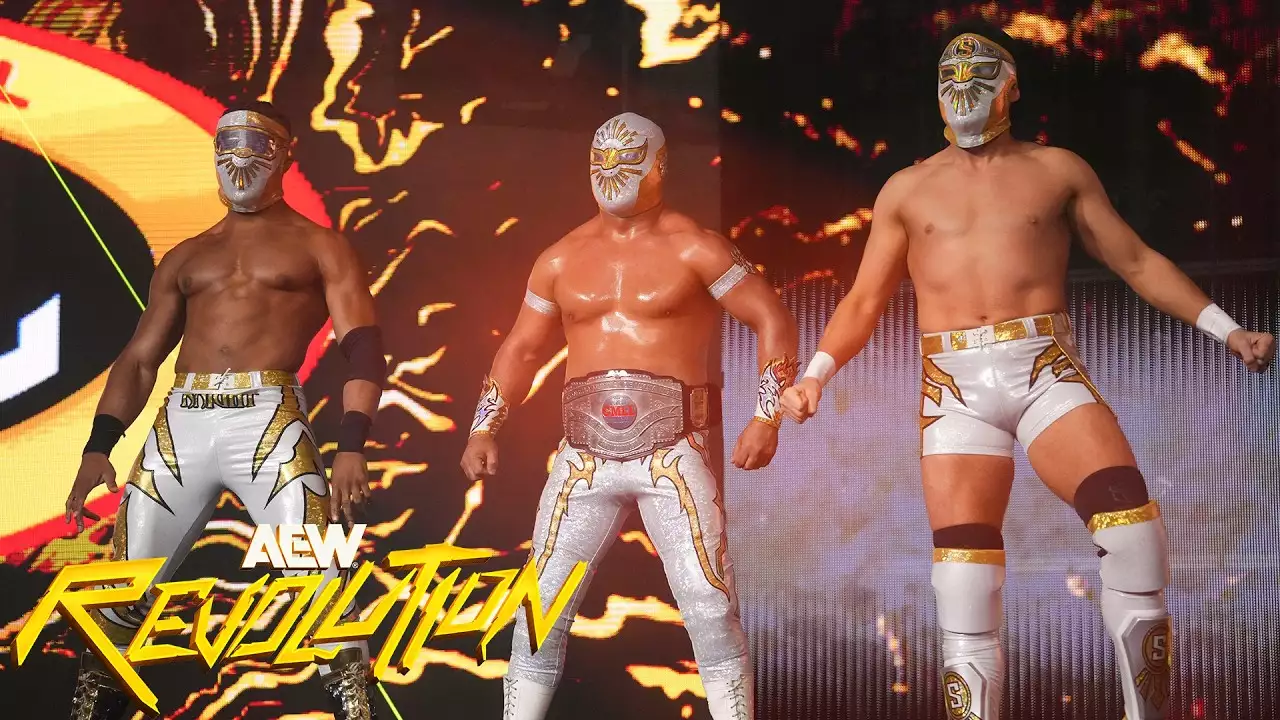 Чем закончился матч за триос чемпионства AEW на Revolution 2026? AEW объявили о новом подписании