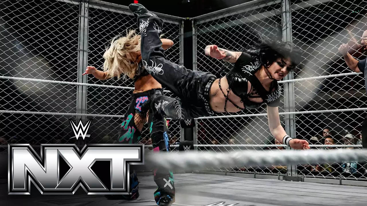 Как титульный матч в стальной клетке повлиял на телевизионные рейтинги прошедшего NXT?