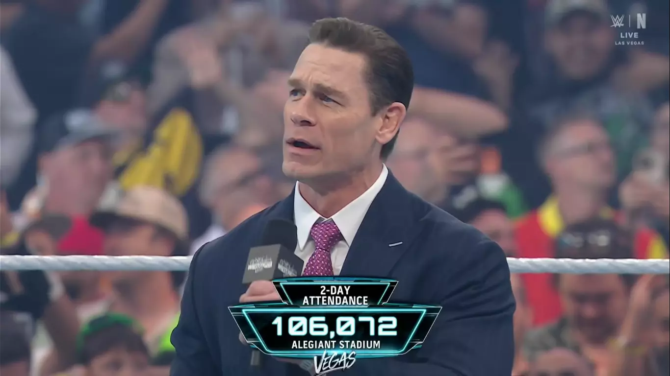 WWE объявили посещаемость WrestleMania 42; Незапланированный сегмент состоялся на PLE