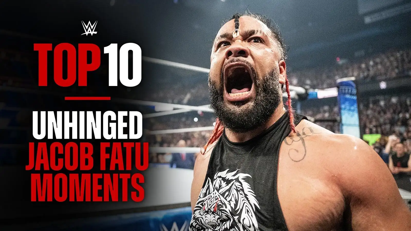ТОП-10 моментов проявления безумия Джейкобом Фату по версии WWE