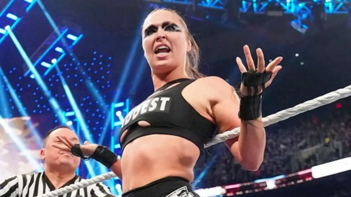 Ронда Роузи о своем последнем матче в WWE: «Я хотела показать фанатам средний палец»