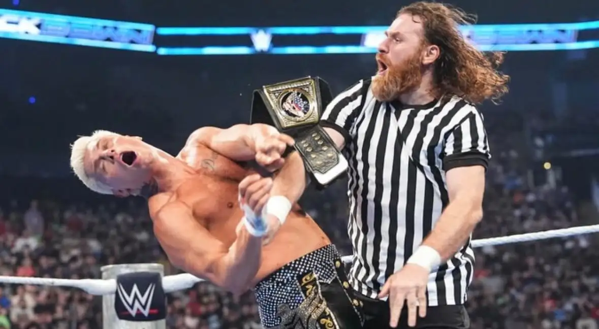 Сэми Зейн попросил прощения после своей выходки на SmackDown