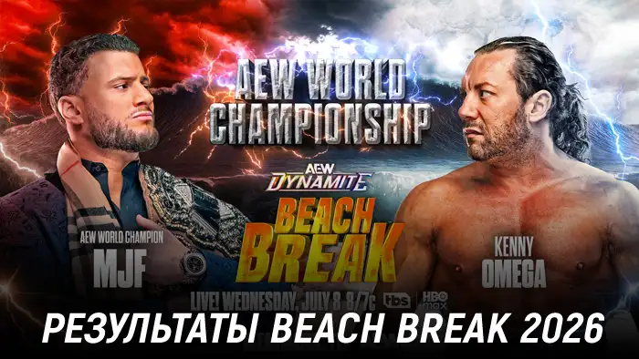 Результаты AEW Beach Break 2026