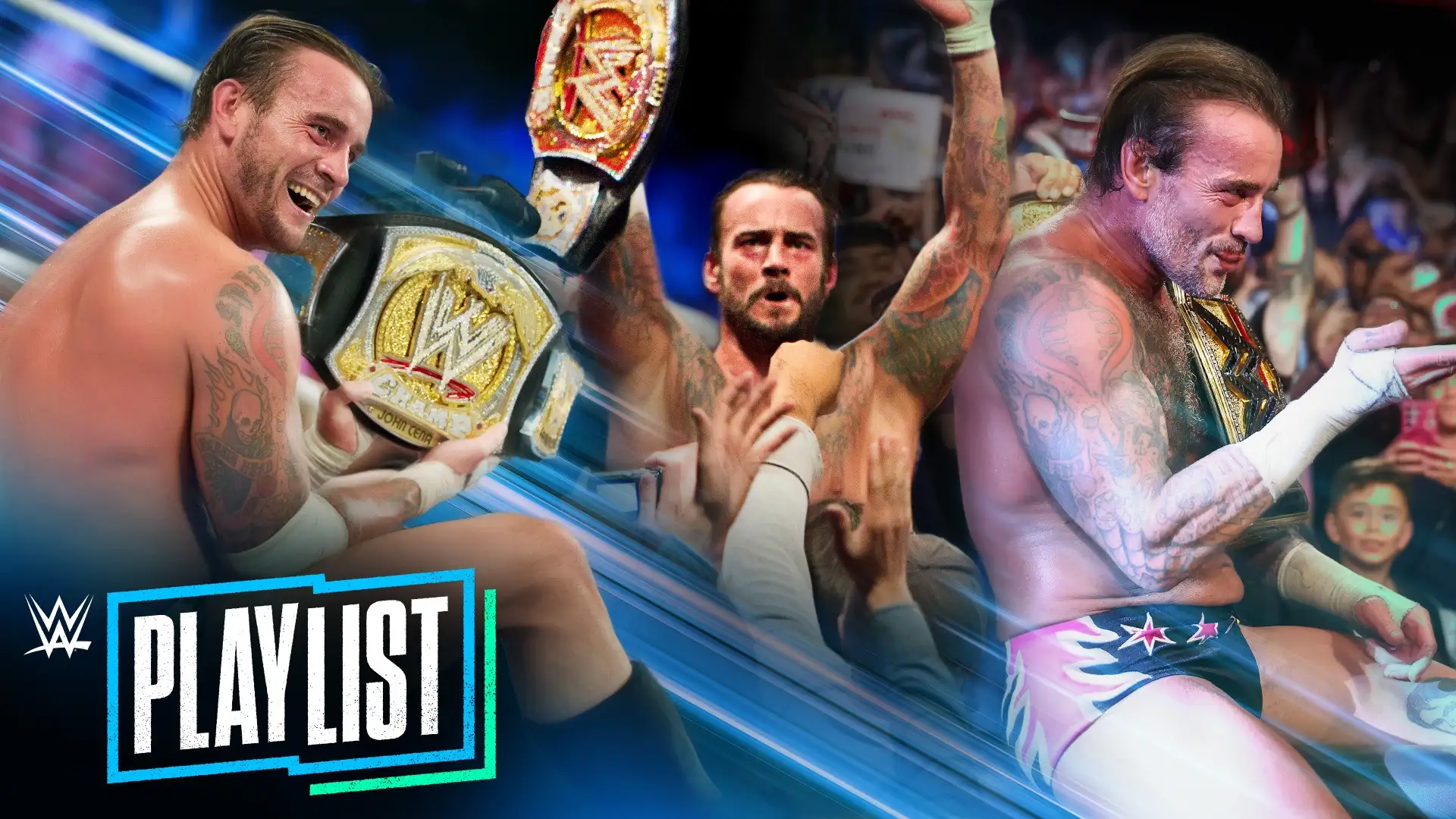 Плейлист: Все выигрыши чемпионства WWE СМ Панка