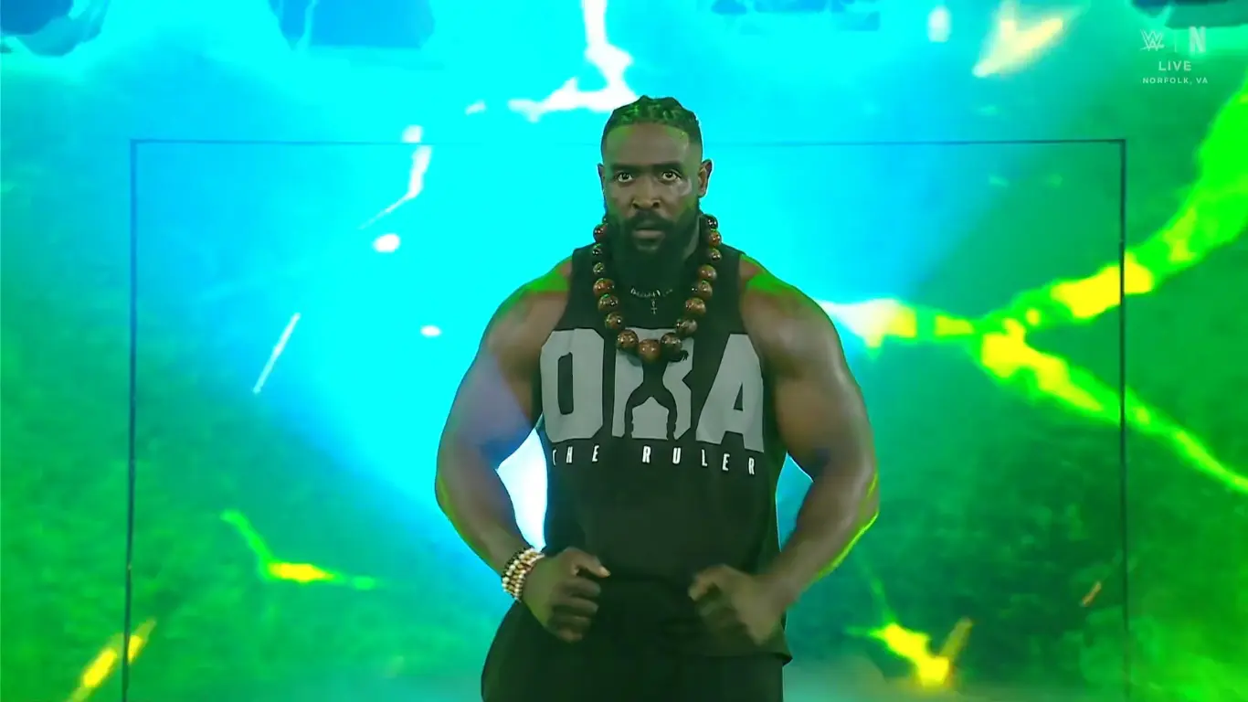 Оба Феми выбрал свою следующую цель на Raw