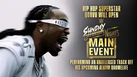 Рэпер Quavo выступит в открытии Sunday Night's Main Event #1