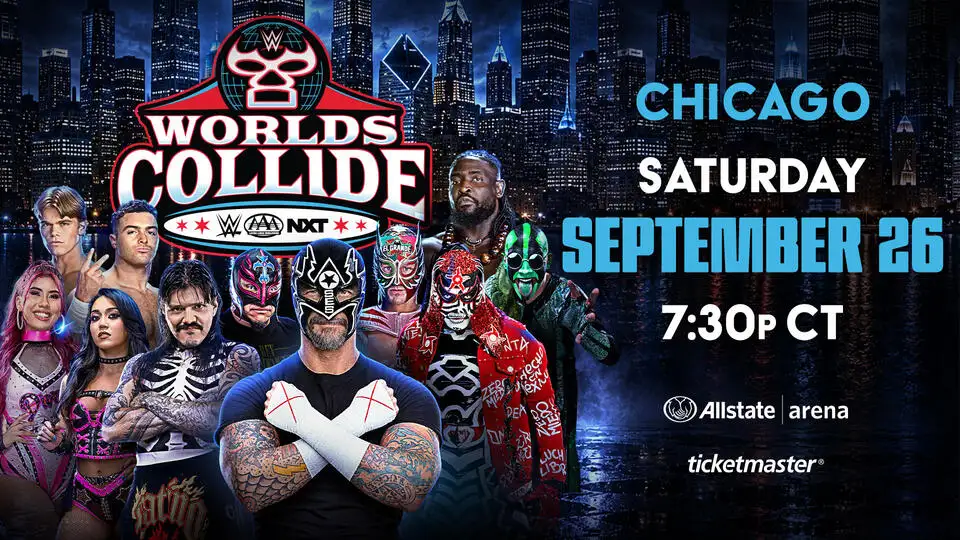 Результаты WWE x AAA x NXT Worlds Collide 2026