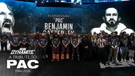 AEW в открытии Dynamite в Питтсбурге почтили память Пака; По...
