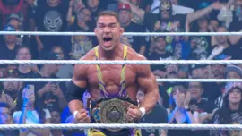 Чед Гейбл защищал Интерконтинентальное чемпионство на Raw в ...