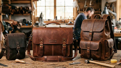 Мужские кожаные сумки ручной работы: стиль, статус и практичность