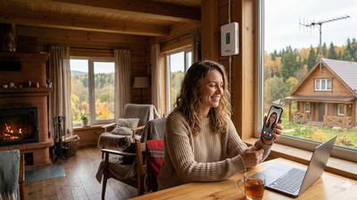 Усиление сотовой связи в загородном доме: надёжное решение для жизни за городом