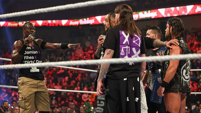 Результаты WWE Monday Night Raw 18.12.2023