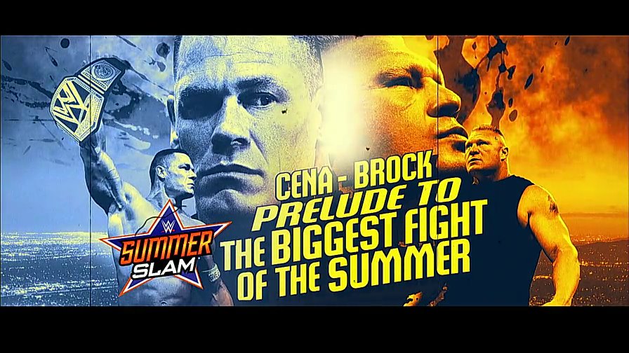 WWE Summerslam Prelude - Cena vs Lesnar (русская версия от 545TV)