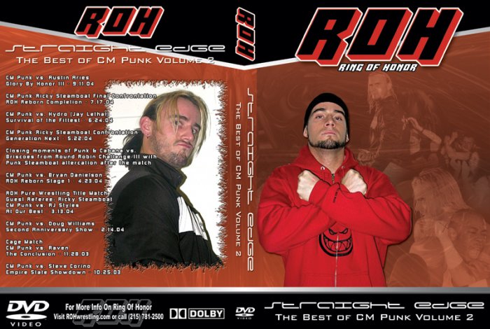 ROH The Best of CM Punk Vol.2 - Straight Edge (английская версия)