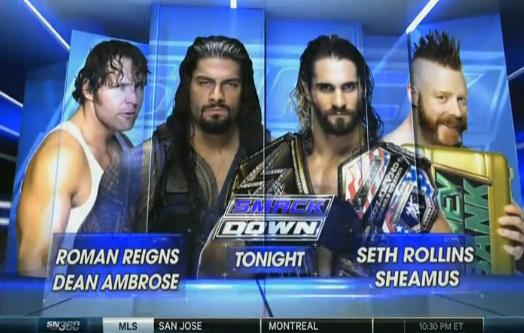 WWE Smackdown 17.09.2015 (русская версия от 545TV)