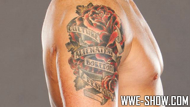 Wade Barrett татуировка
