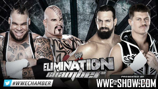 Известен матч на Pre-Show Elimination Chamber 2013