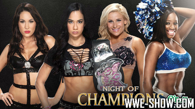 AJ Lee vs. Natalya vs. Brie Bella vs. Naomi