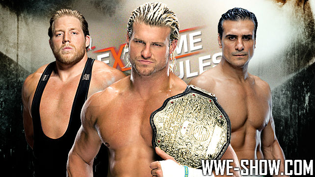 Первый матч на WWE Extreme Rules 2013