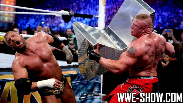 Triple H должен принять вызов от Леснара