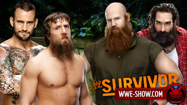 CM Punk & Bryan vs. Harper & Rowan