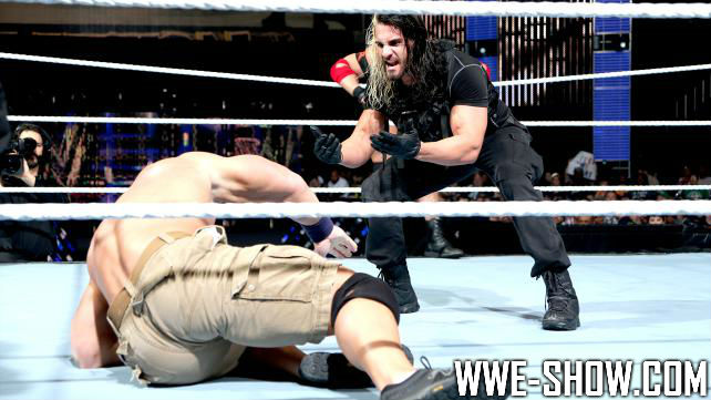 John Cena, Ryback & Sheamus vs. Shield (19 фото)