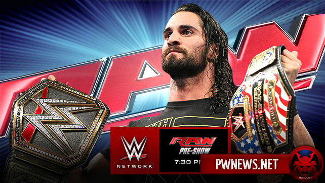 Превью к WWE Monday Night RAW 07.09.2015