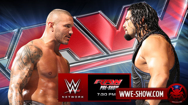 Превью к WWE Monday Night RAW 08.09.14