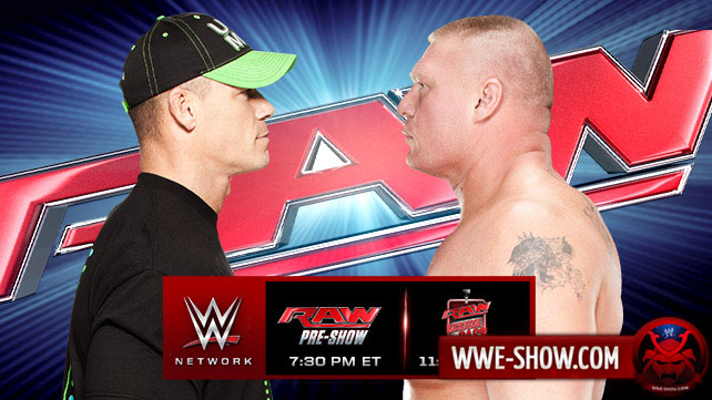 Превью к WWE Monday Night RAW 11.08.14