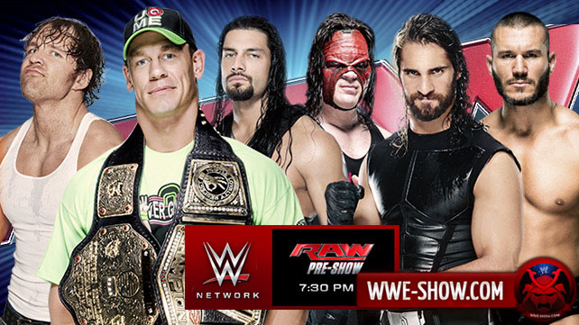Превью к WWE Monday Night RAW 14.07.14
