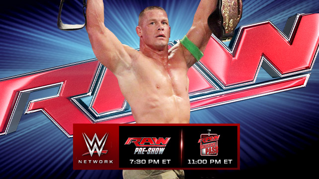 Превью к WWE Monday Night RAW 28.07.14