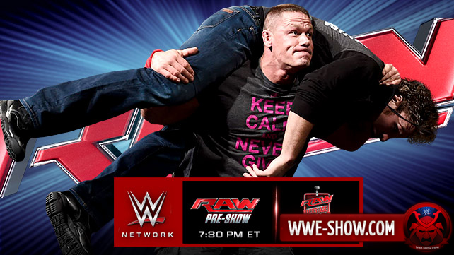 Превью к WWE Monday Night RAW 13.10.14