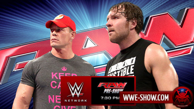 Превью к WWE Monday Night RAW 20.10.14