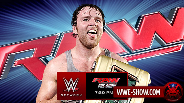 Превью к WWE Monday Night RAW 29.09.14