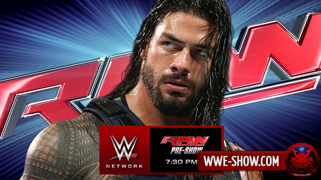 Превью к WWE Monday Night RAW 06.10.14