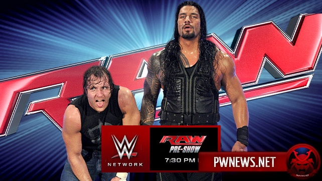 Превью к WWE Monday Night RAW 12.01.15