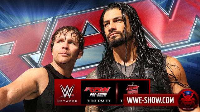 Превью к WWE Monday Night RAW 16.06.14