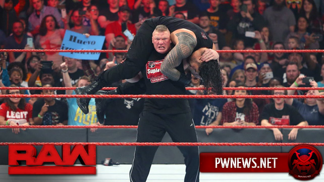 Участие Брока Леснара подняло рейтинги RAW; Известны рейтинги RAW 16.01.2017