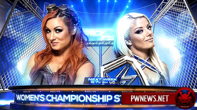 Женский матч в стальной клетке заявлен на следующий SmackDown; Что было после выхода сегодняшнего SmackDown?