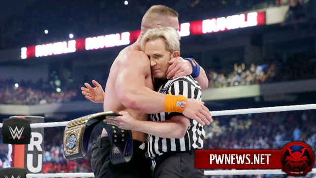 О чем Джон Сина говорил с рефери после матча на Royal Rumble 17?; Тай Дилинджер остаётся выступать в NXT?
