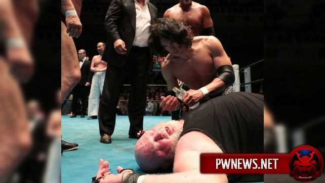 Вэйдер потерял сознание прямо на ринге после матча в Японии