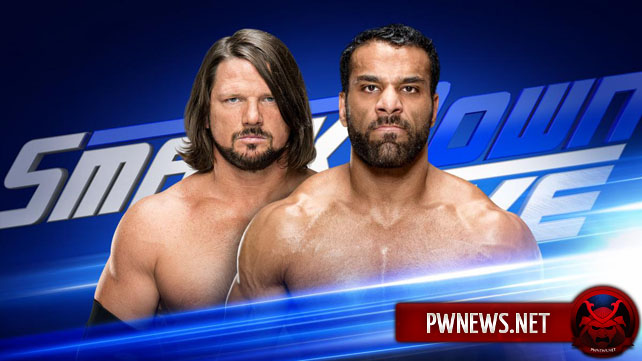 СРОЧНО: ЭйДжей Стайлз против Джиндера Махала за титул чемпиона WWE назначено на следующий SmackDown Live