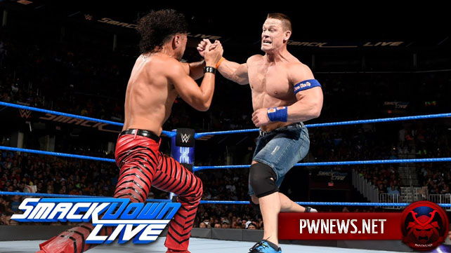 Как поединок Джона Сины и Шинске Накамуры повлиял на телевизионные рейтинги SmackDown Live?