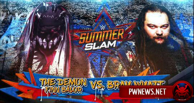 Финн Бэлор проведет матч на SummerSlam 2017 в образе демона; На 205 Live добавлен сегмент (спойлер с Raw)