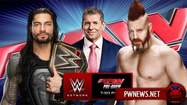 Превью к WWE Monday Night RAW 04.01.2016